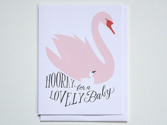 Hooray for a Lovely Baby Card
