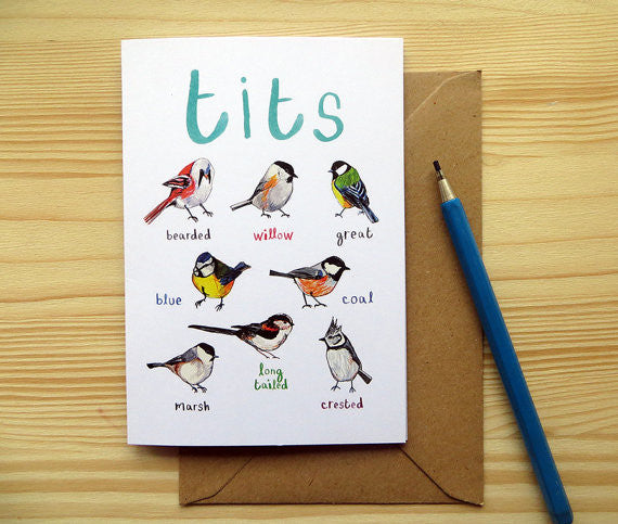 Tits Greeting Card