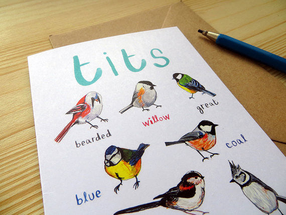 Tits Greeting Card