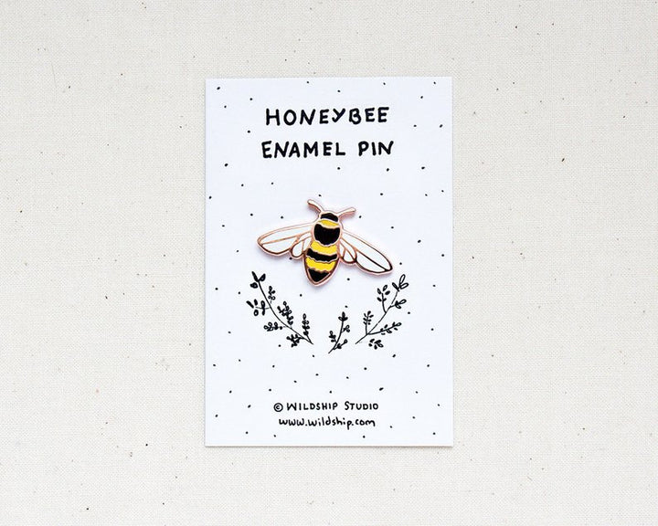 Honey Bee Enamel Pin