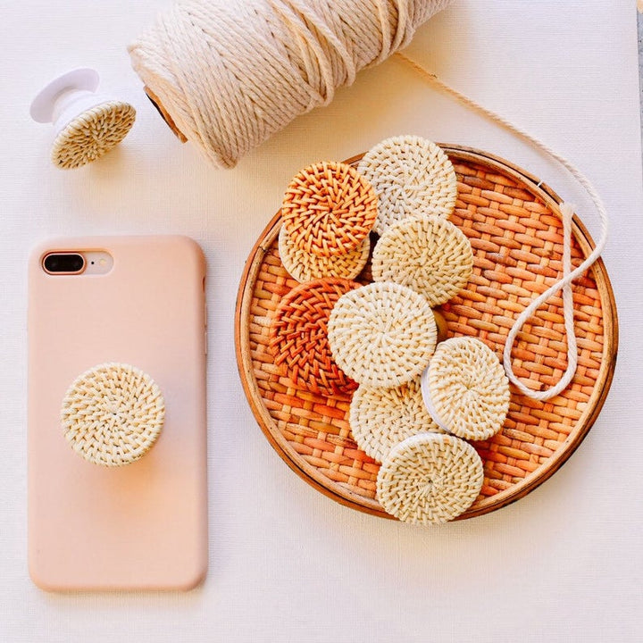 Rattan Popsocket