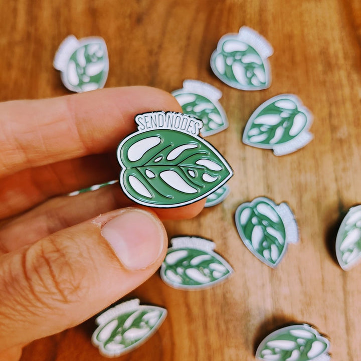 Send Nodes Enamel Pin