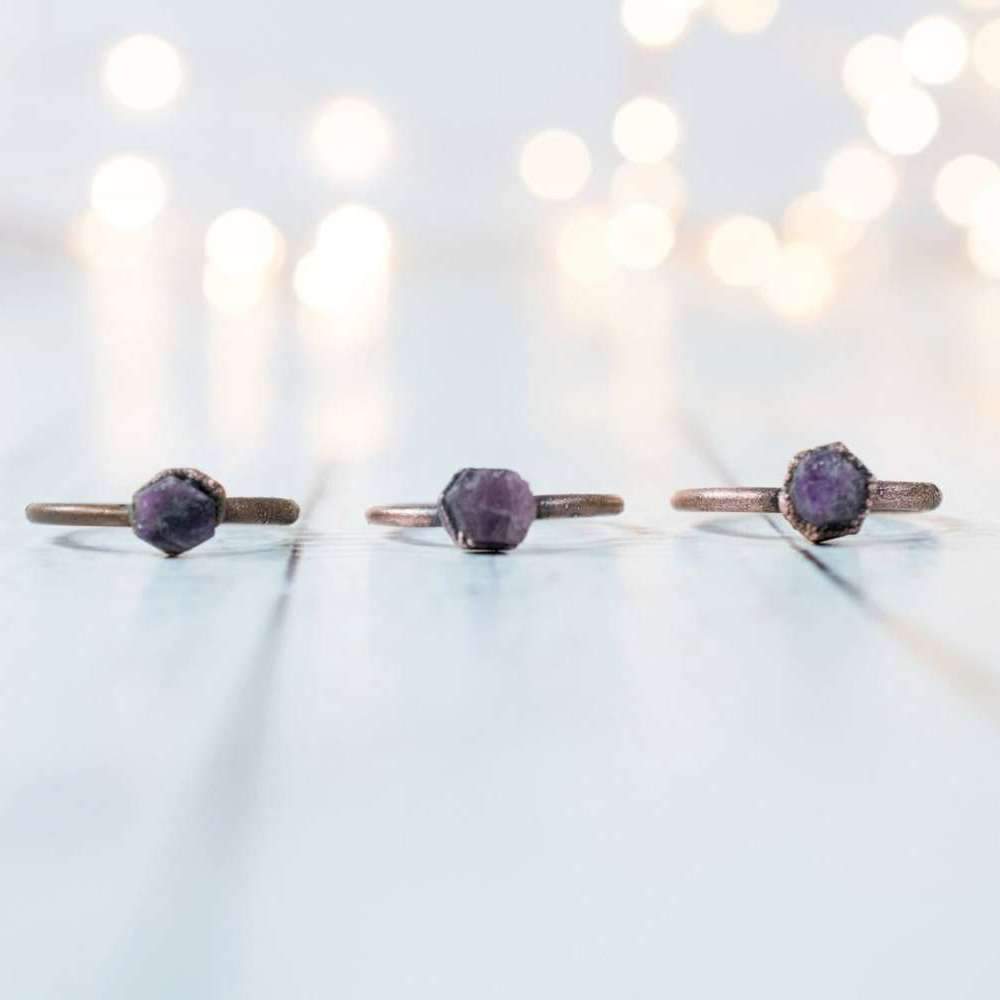 Raw Ruby Ring*
