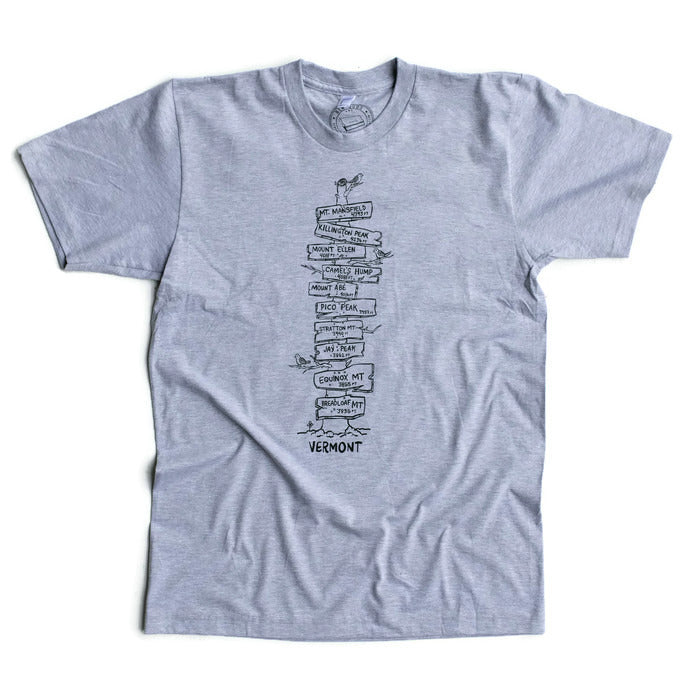 Mountain Signs of Vermont - Unisex T-Shirt