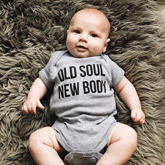 Old Soul New Body Onesie