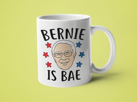 Bernie is Bae Mug