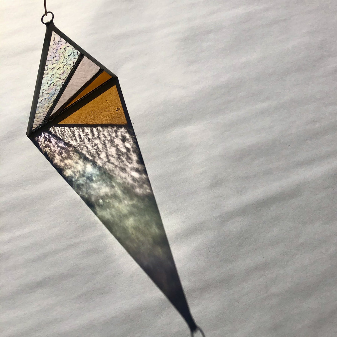 Rays Triangle Suncatcher - Iridescent