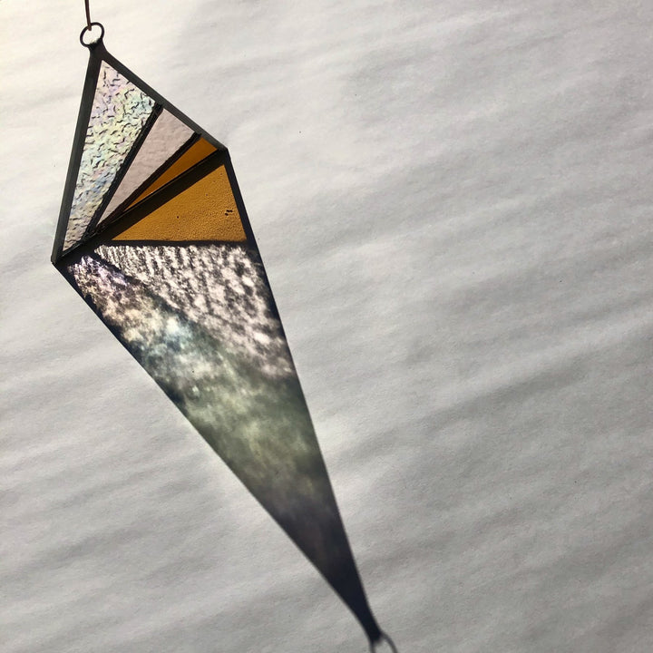 Rays Triangle Suncatcher - Iridescent