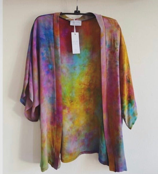 Silk robe