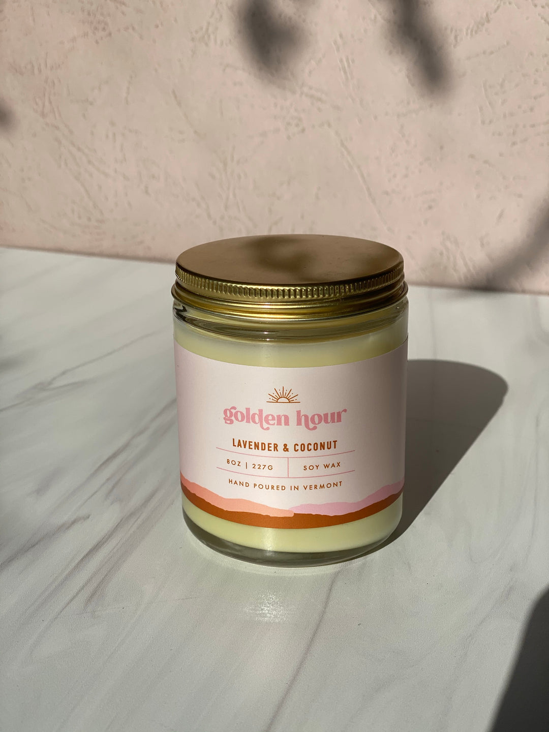 Lavender and Coconut Candle