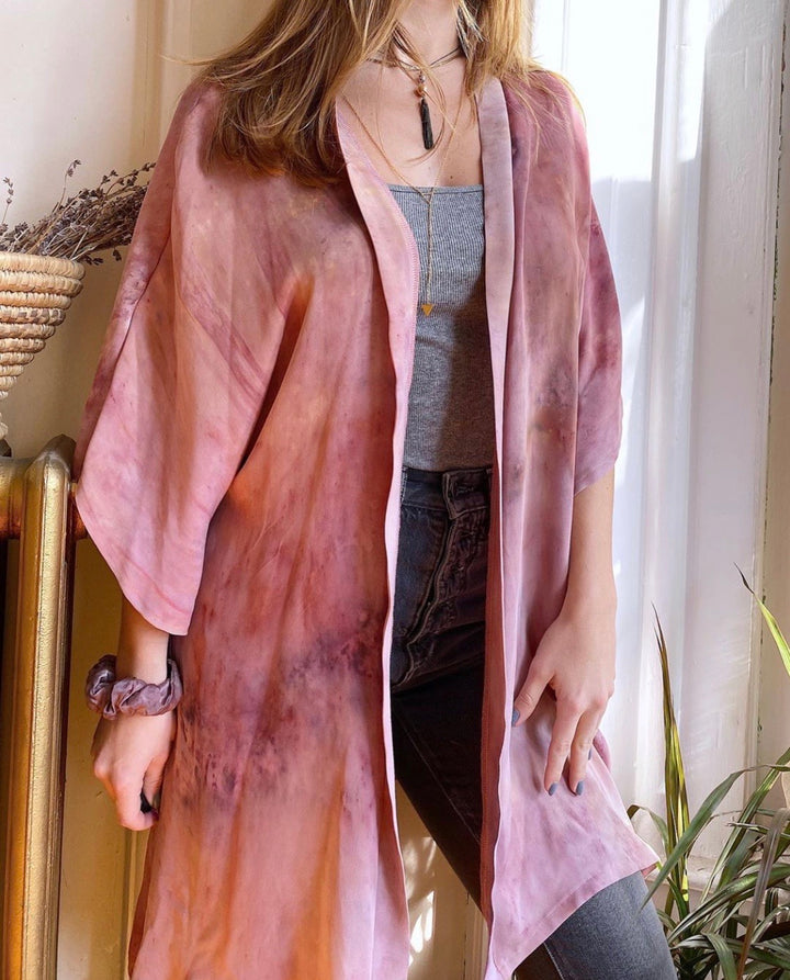 Silk robe