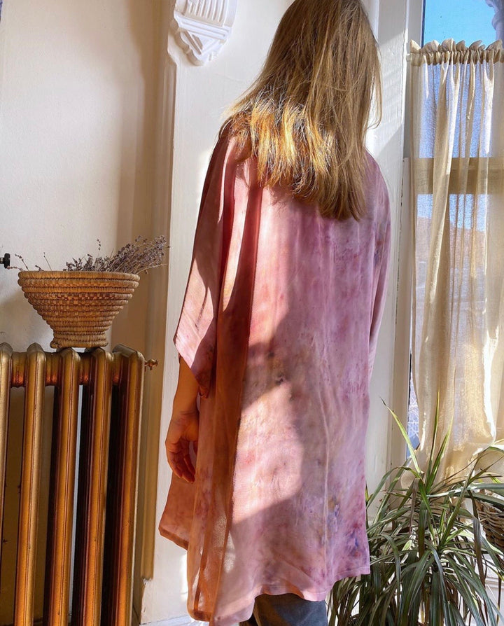Silk robe