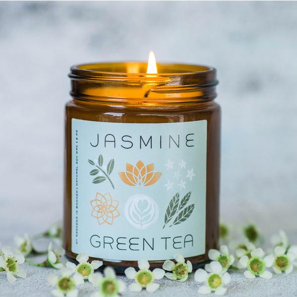 Jasmine Green Tea Summer Soy Candle