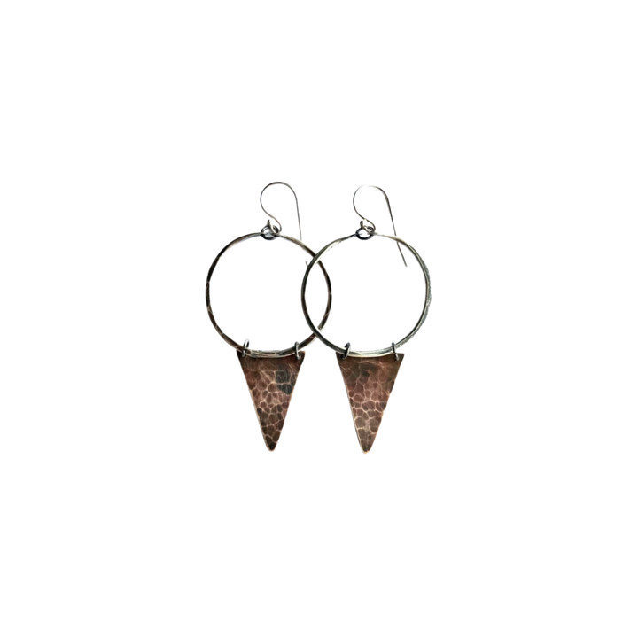 Long Geometric Earrings - Small