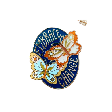 Embrace Change Enamel Pin