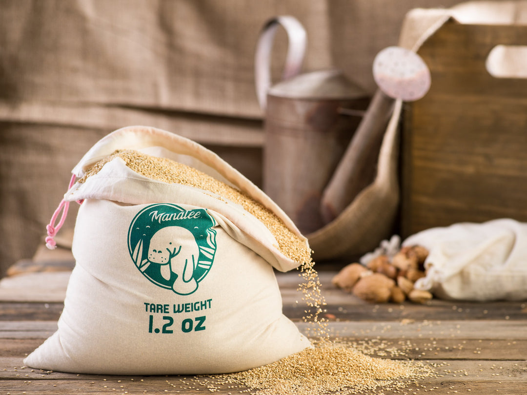 Organic Reusable Produce Bags - Single Bag