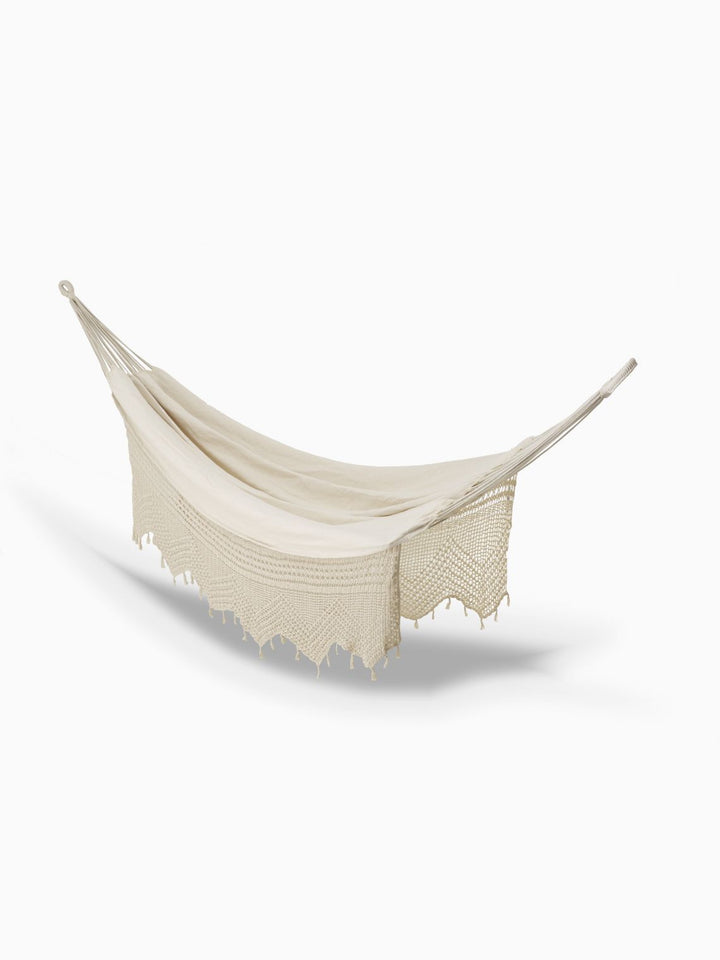 Monterey Natural Cotton Crochet Hammock