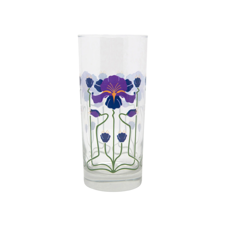 Flower Collins Glass