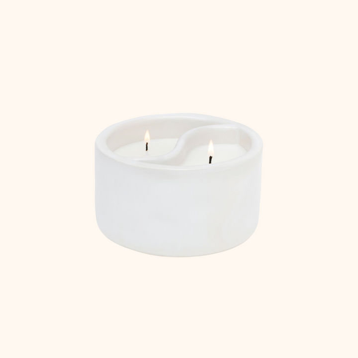 Yin & Yang 11 OZ Matte Ceramic Candle