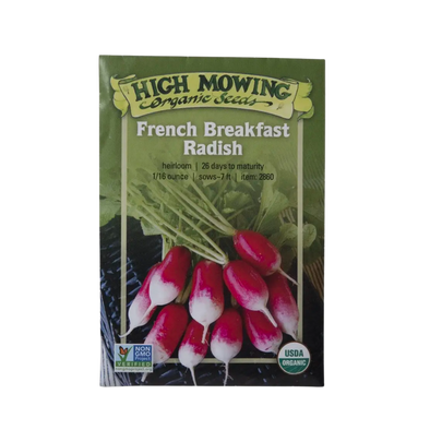 French Breakfast Radish: 1/16 OZ