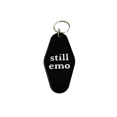 Still Emo Retro Motel Keychain
