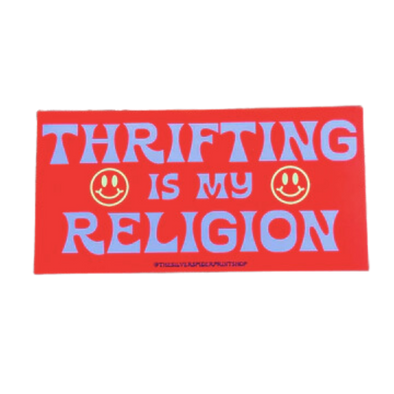 Thrifting is my Religion