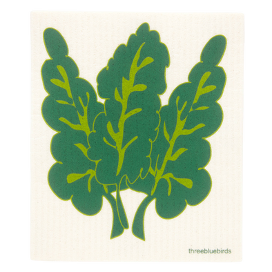 Kale Swedish Dishcloth