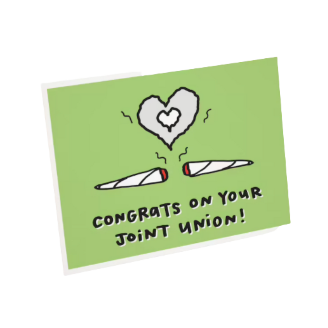 Congrats On Your Joint Union! Greeting Card