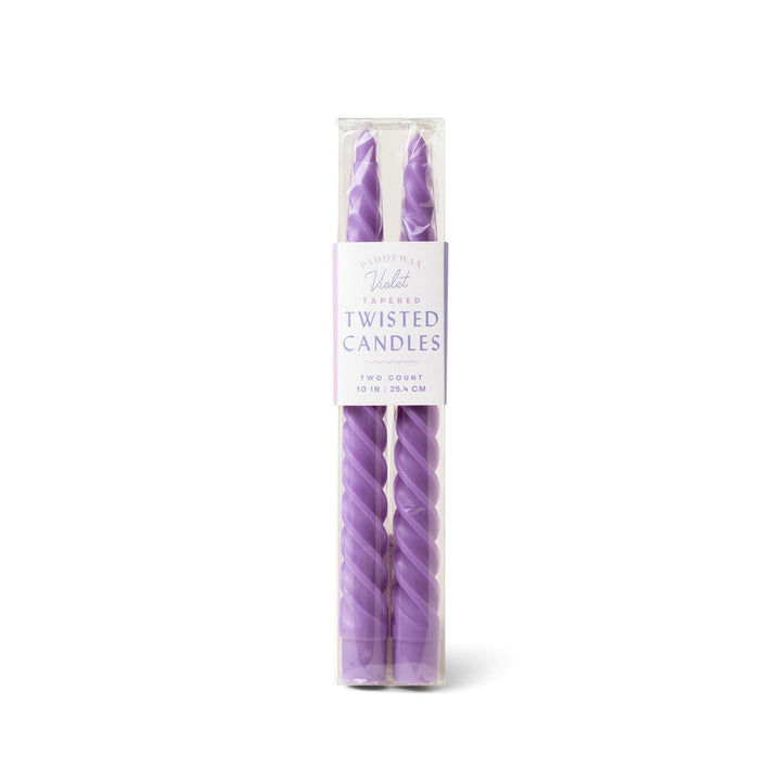 Twisted Taper Candles, 2 Per Pack