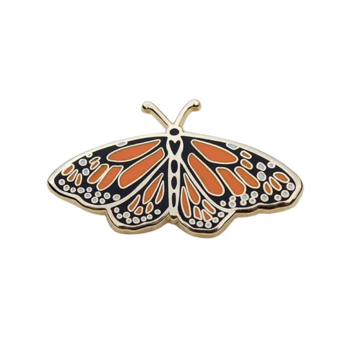 Monarch Enamel Pin