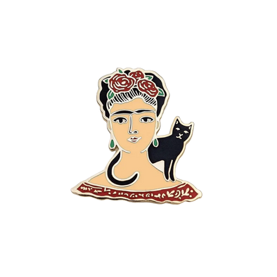 Frida Kahlo Enamel Pin