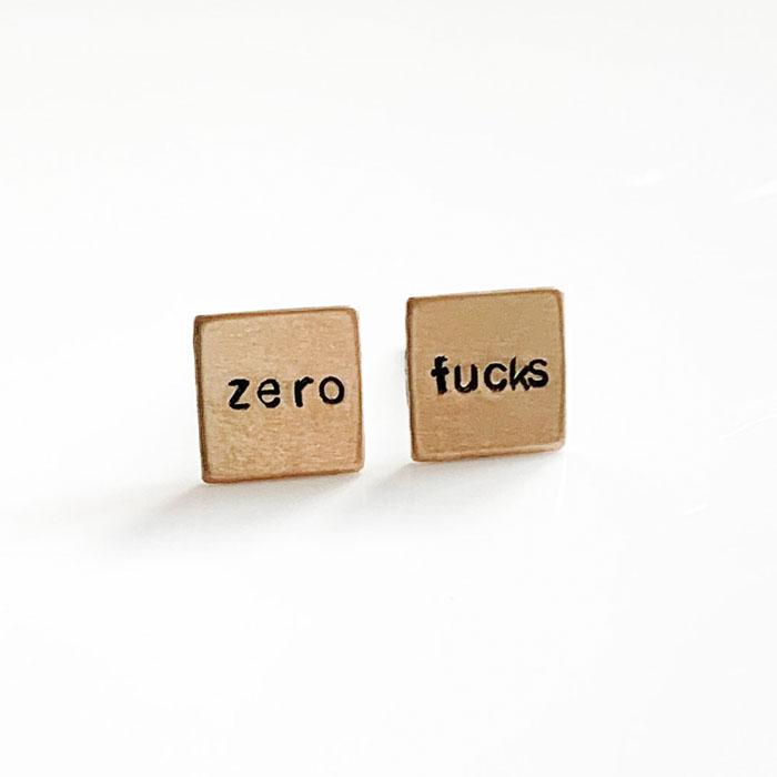 Zero Fucks Studs